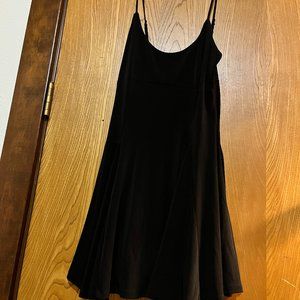 Silence + Noise Strappy Black Dress. Size M.
